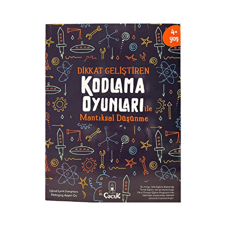 Kodlama Oyunları Mantıksal Düşünme Kitabı Eğitici Çocuk Kitabı