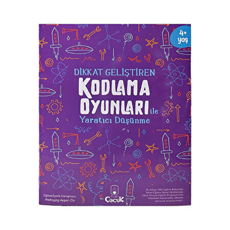 Kodlama Oyunları Yaratıcı Düşünme Kitabı Eğitici Çocuk Kitabı