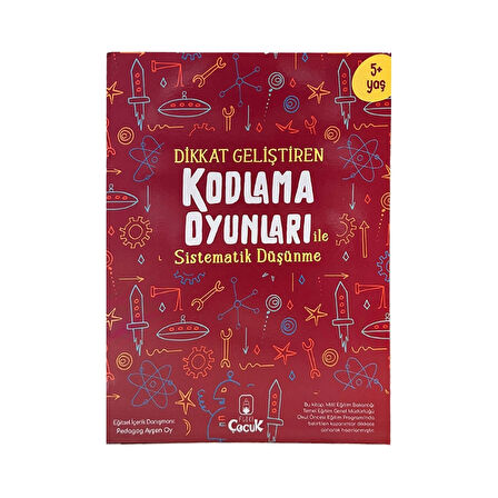 Kodlama Oyunları Sistematik Düşünme Kitabı Eğitici Çocuk Kitabı