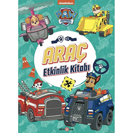 Paw Patrol Araç Etkinlik Kitabı