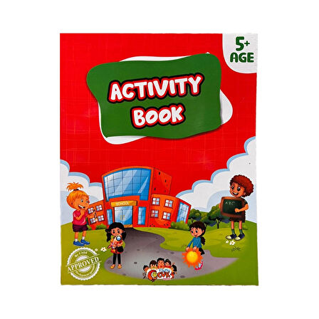 Activity Book 5 Yaş Eğitici Çocuk Kitabı