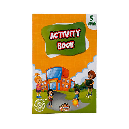 Activity Book 5 Yaş Eğitici Çocuk Kitabı