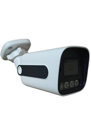 XMPRO GECE RENKLİ GÖSTEREN4 WARM LED 5MP 3.6 SONY LENS PVC KASA GÜVENLİK KAMERASI