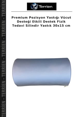 Premium Pozisyon Yastığı Vücut Desteği Etkili Destek Fizik Tedavi Silindir Yastık 30x15 cm