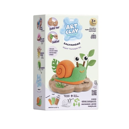 04148 Art Clay Mi̇ni̇k Canlilar Süper Hafi̇f Ki̇l(Belirtilen Fiyat, Tekli Satış Için Adet Fiyatıdır.