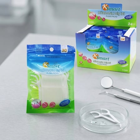 30'Lu Kürdanlı Diş İpi
