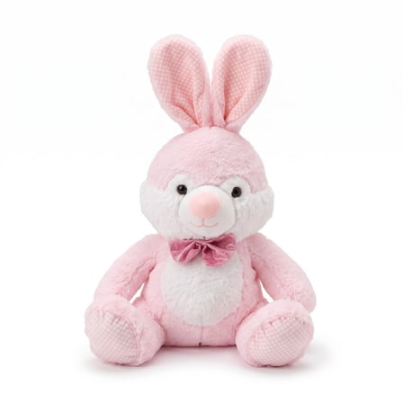 Pl50245 60 Cm Tavşan Papyonlu Peluş Oyuncak