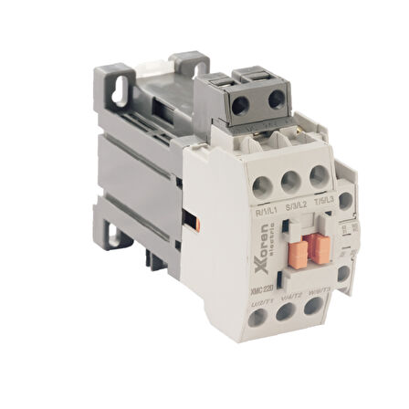 XKoren 18A 3 Kutup DC Tip 24V 7.5kW 1NO-1NC 22 Kasa Güç Kontaktörü