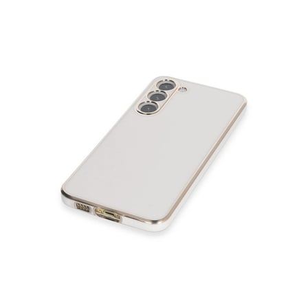 Samsung Galaxy S23 Kılıf Volet Silikon - Beyaz