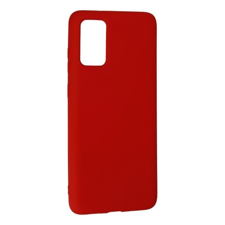 Samsung Galaxy S20 Plus Kılıf Nano İçi Kadife Silikon - Kırmızı