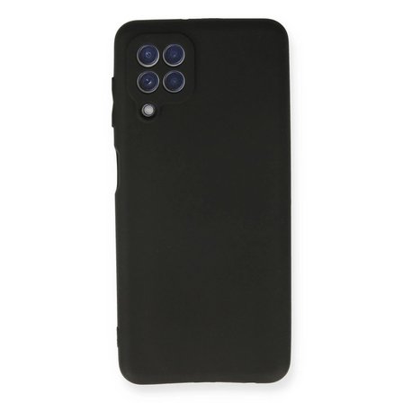Samsung Galaxy A22 Kılıf First Silikon - Siyah