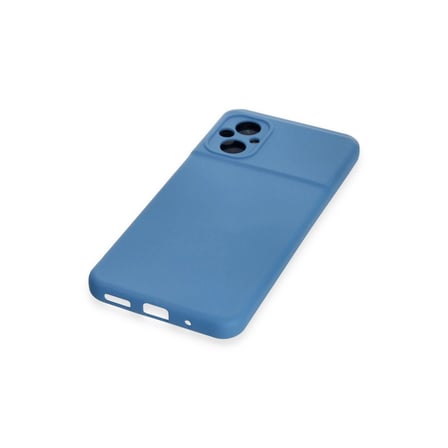 Xiaomi Poco M5 Kılıf Nano İçi Kadife Silikon - Mavi