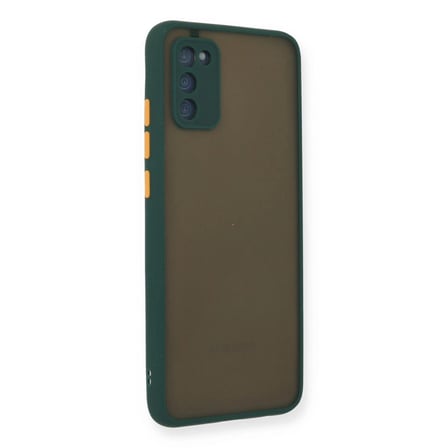 Samsung Galaxy A03s Kılıf Montreal Silikon Kapak - Yeşil
