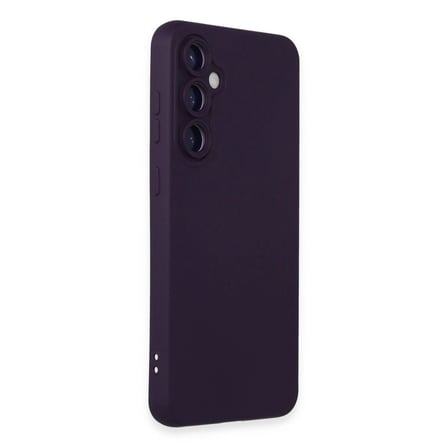 Samsung Galaxy S23 Fe Kılıf Nano İçi Kadife Silikon - Mor