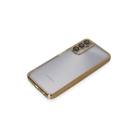 Samsung Galaxy A05s Kılıf Razer Lensli Silikon - Gold
