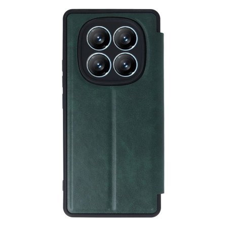 Xiaomi Redmi Note 14 Pro 5g Kılıf Flip Cover - Koyu Yeşil