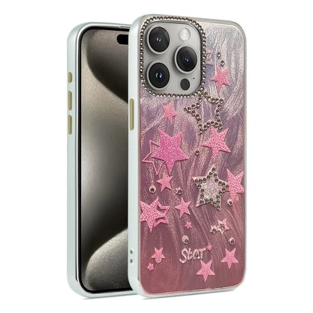 Apple İphone 15 Pro Max Kılıf Blade Aynalı Desenli Kapak - Desen 7