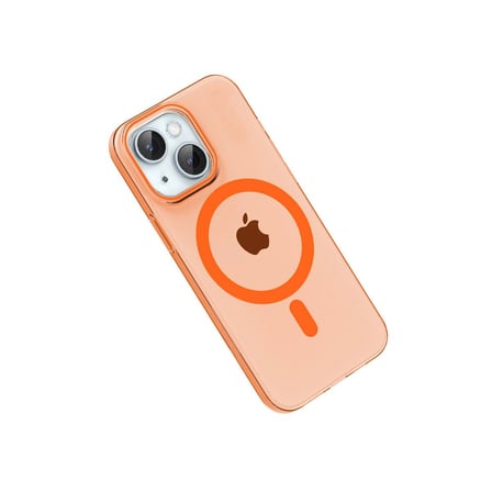 Joko Apple İphone 14 Pc Blank Magsafe Kapak - Turuncu