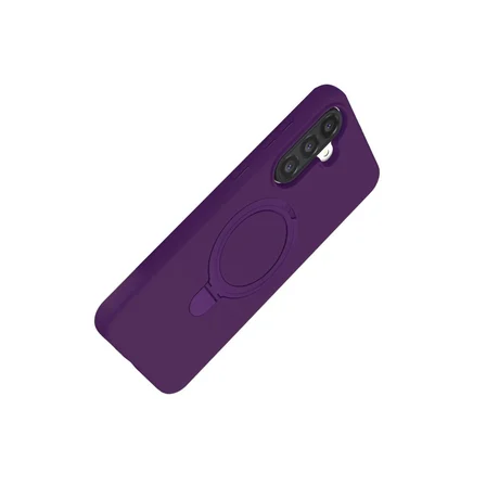 Samsung Galaxy A56 Regal Magsafe Standlı Kapak - Derin Mor