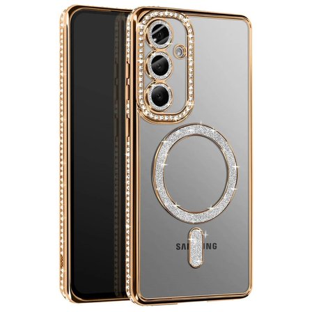 Joko Samsung Galaxy S26 Joke Simli Magneticsafe Kılıf - Gold
