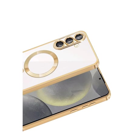Samsung Galaxy A37 5g Kross Magneticsafe Kapak - Gold