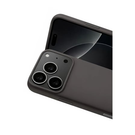 Apple İphone 17 Pro Max Nano İçi Kadife Silikon - Gri