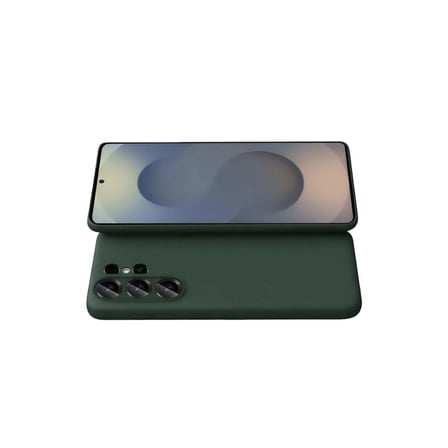 Samsung Galaxy S26 Ultra Nano İçi Kadife Silikon - Koyu Yeşil