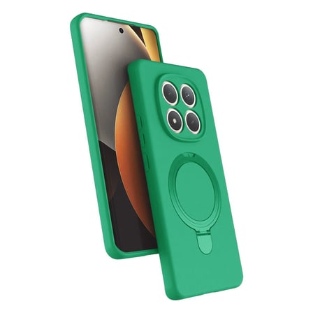 Xiaomi Redmi Note 15 Pro 5g Regal Magsafe Standlı Kapak - Yeşil