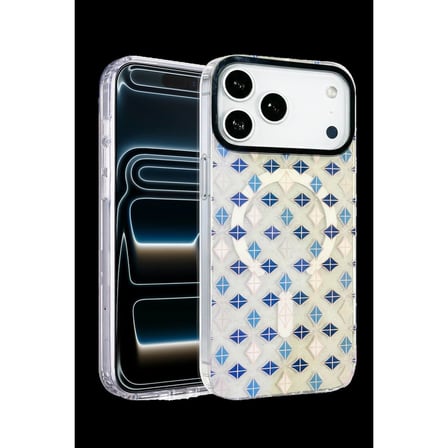 Onegif Apple İphone 17 Pro Max Desina Magsafe Kapak - Desen 4