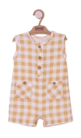 KD43034 Müslin Desenli Pantolon 3-6/6-9/9-12AY