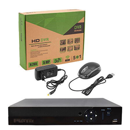 PL-21064 8 KANAL 6IN1 1080N 5 MP DESTEKLİ DVR KAYIT CİHAZI