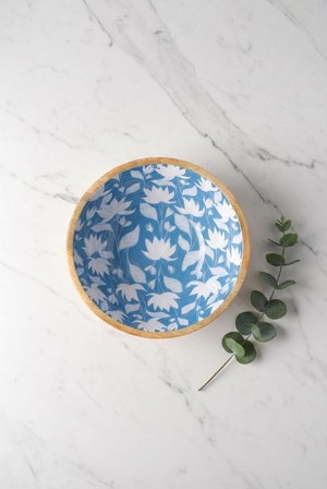 Depa Ahşap Salata Kasesi Çok Renkli 25 cm