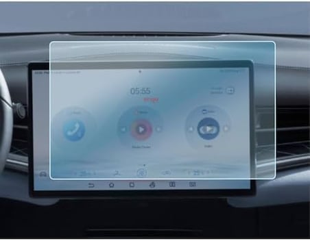 Byd Seal U Ev 15.6 Inç Multimedya Ekran Koruyucu 9H Parlak Şeffaf
