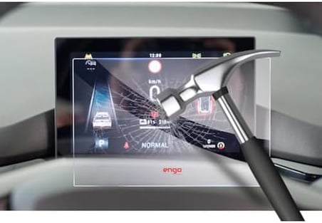 4 Xpower 7 Inç Mat Ekran Koruyucu Dijital Gösterge