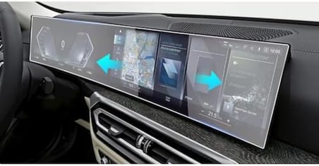 Bmw I7 Ile Uyumlu Mat Ekran Koruyucu Şeffaf Tam Kaplama Tek Parça