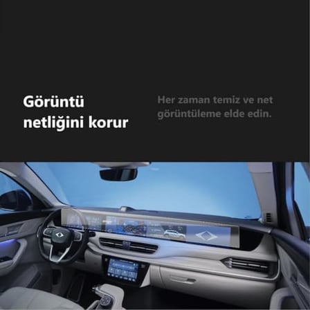 T10X Ile Uyumlu Mat Ekran Koruyucu Multimedya Dijital Gösterge