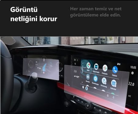 Mokka Dijital Gösterge + Multimedya Ile Uyumlu Ekran Koruyucu