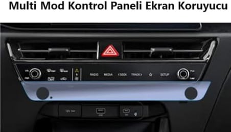 Kia Niro Elegance Ile Uyumlu Ekran Koruyucu Dijital Gösterge & Multimedya