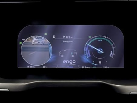 Kia Sorento 12.3 Inç Supervision Dijital Gösterge Ile Uyumlu Ekran Koruyucu Şeffaf Parlak & Çizilmez