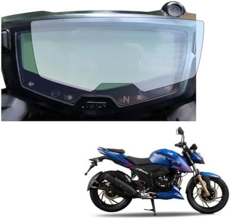 Tvs Apache Rtr 200 Ekran Koruyucu Dijital Gösterge Km Ekranı