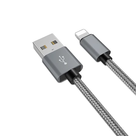 Ally İPhone İOS 3.0A Hızlı Şarj Halat Usb Kablo 20cm-1852