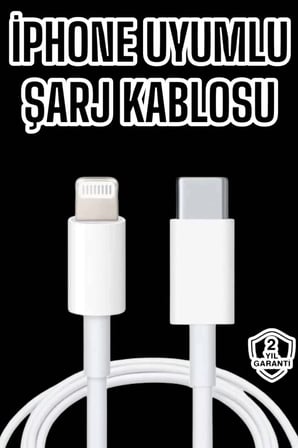 Iphone Tüm Modellerle Uyumlu Hızlı Şarj Kablosu İOS 30W