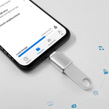 ALLY Usb Type-C Dönüştürücü Otg Adaptör-1852