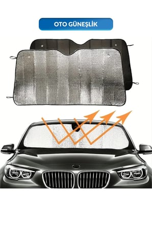Katlanabilir Ön Cam Güneşlik Isı Önleyici Araç Perdesi Volkswagen Passat Peugeot 3008 Skoda Superb Nissan Qashqai
