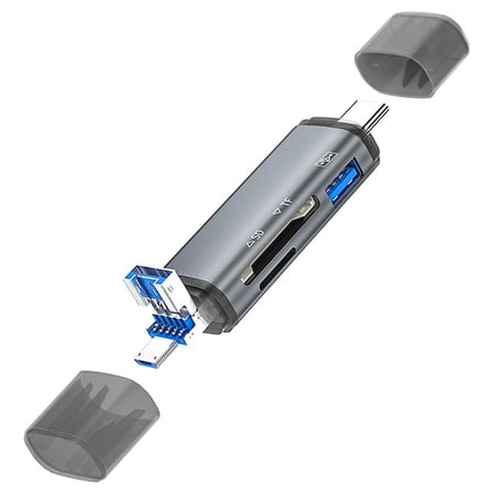 ALLY ADS-307 3 IN 1 USB + Micro USB + Type-c OTG Kart Okuyucu-1852