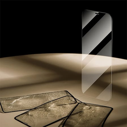 ALLY iPhone 12-İPhone 12 Pro 6.1 Tempered Cam Ekran Koruyucu-1852