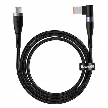Baseus Zinc Manyetik Type-C to DC Square Portu Lenovo Laptop Şarj Kablosu 100W 2m-1852