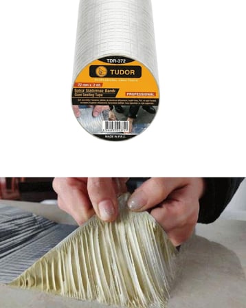 3 Lü Set Çatı Balkon PVC Boru İçin Sızdırmazlık Tamir Bandı