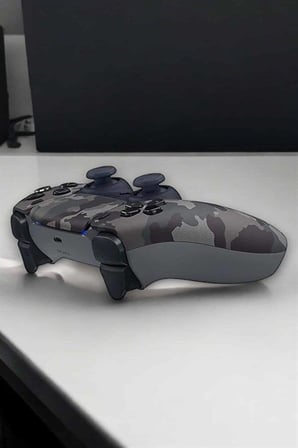 PS4 Oyun Kolu Kamuflaj Desenli Joystick