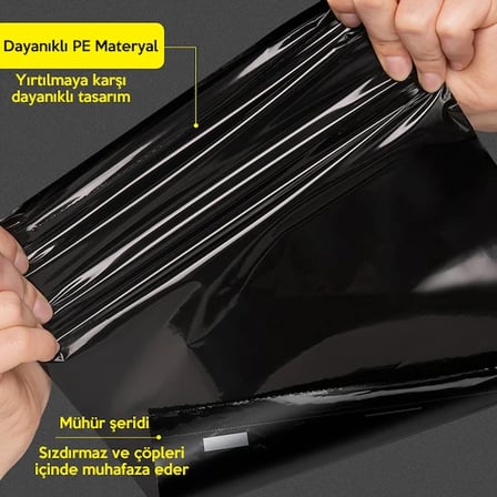 Baseus Clean Garbage Araç Arka Koltuk için Çöp Torbası + 40 Adet Torba-1852